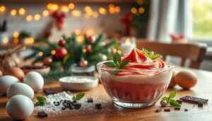 Wie bereitet man Weihnachtsmousse zu?