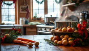 Wie macht man einfache Weihnachtssuppen?