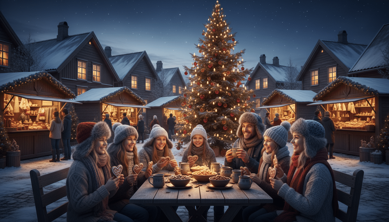 Weihnachten Bräuche Skandinavien