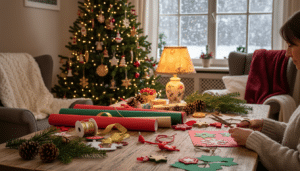 weihnachten basteln klassisch