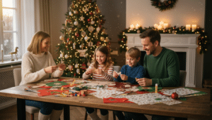 weihnachten basteln zuhause